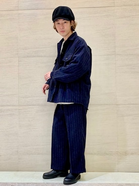 「Johnbull（ジョンブル）のアイテム（ジャケット/アウター）」を使った、J2さん（メンズ・180cm）の秋コーディネート