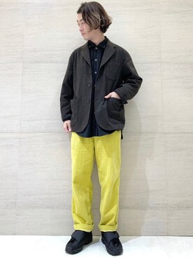 「Johnbull（ジョンブル）のアイテム（ジャケット/アウター）」を使った、J2さん（メンズ・180cm）の秋コーディネート