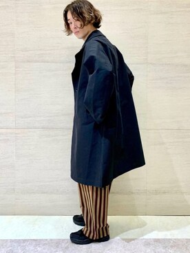 「Johnbull（ジョンブル）のアイテム（その他アウター）」を使った、J2さん（メンズ・180cm）の秋コーディネート