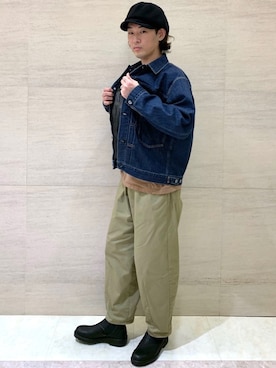 「Johnbull（ジョンブル）のアイテム（ジャケット/アウター）」を使った、J2さん（メンズ・180cm）の冬コーディネート