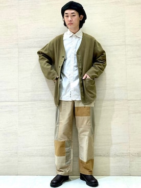 「johnbull」｜「アイテム（ブーツ）」を使った、J2さん（メンズ・180cm）の冬コーディネート