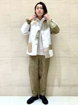 「johnbull」｜「アイテム（ブーツ）」を使った、J2さん（メンズ・180cm）の冬コーディネート
