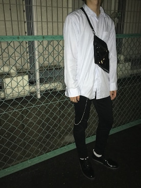 「CONNA DESIGN（コンナデザイン）のアイテム」を使った、たいがさん（メンズ・173cm）の秋コーディネート