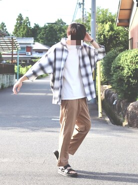 トミーさん（メンズ・178cm）の夏コーディネート