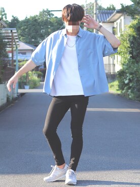 トミーさん（メンズ・178cm）の夏コーディネート