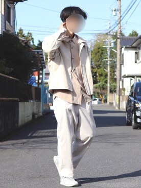 「KIIT（キート）のアイテム（ジャケット/アウター）」を使った、トミーさん（メンズ・178cm）の冬コーディネート