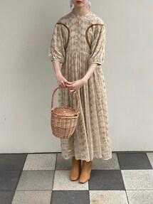 CLANE（クラネ）の「【CLANE(クラネ)】エンブロイダリーフラワー