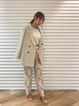 naoさん（レディース・162cm）の春コーディネート