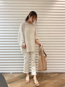 naoさん（レディース・162cm）の春コーディネート