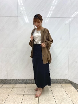 naoさん（レディース・162cm）の春コーディネート