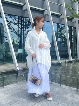 naoさん（レディース・162cm）の春コーディネート