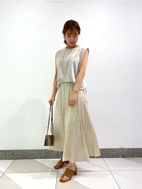 naoさん（レディース・162cm）の春コーディネート