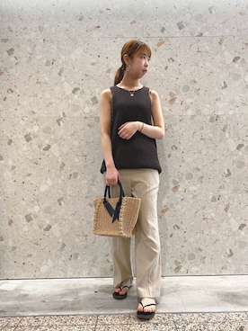 naoさん(レディース・162cm)の夏コーディネート