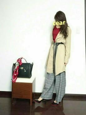 「アイテム（福袋/福箱）」を使った、chikoさん（レディース・156cm）の秋コーディネート