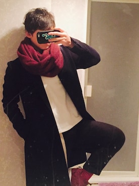 RYOMAさん（メンズ・169cm）の冬コーディネート