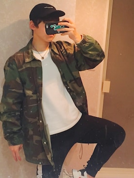 RYOMAさん（メンズ・170cm）の春コーディネート