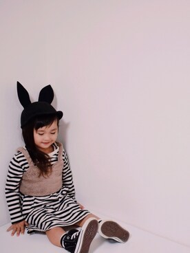 RINKOさん（キッズ・90cm）の秋コーディネート