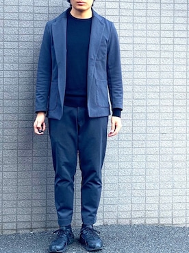 「Jackman（ジャックマン）のアイテム（ジャケット/アウター）」を使った、kiyoさん（メンズ・175cm）の秋コーディネート