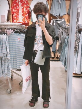 風太郎さん(メンズ・171cm)の夏コーディネート