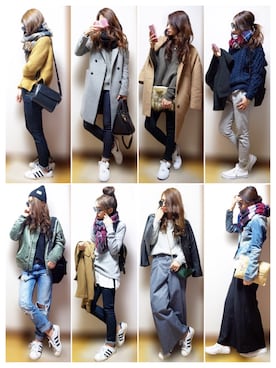 nyaobuさん（レディース・164cm）の冬コーディネート