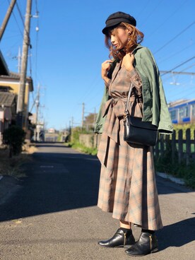 nyaobuさん（レディース・164cm）の秋コーディネート