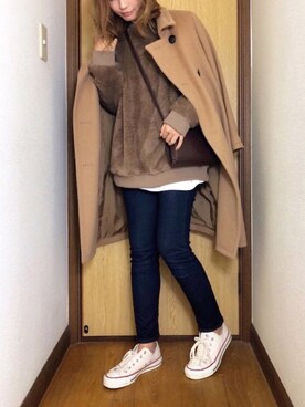 「URBAN RESEARCH ROSSO WOMEN（アーバンリサーチ　ロッソ）のアイテム（ジャケット/アウター）」を使った、nyaobuさん（レディース・164cm）の秋コーディネート