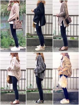 「ZIP FIVE（ジップファイブ）のアイテム（ジャケット/アウター）」を使った、nyaobuさん（レディース・164cm）の秋コーディネート