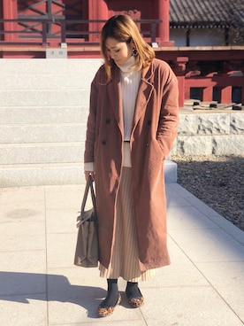 nyaobuさん（レディース・164cm）の冬コーディネート