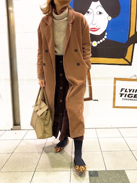 nyaobuさん（レディース・164cm）の冬コーディネート