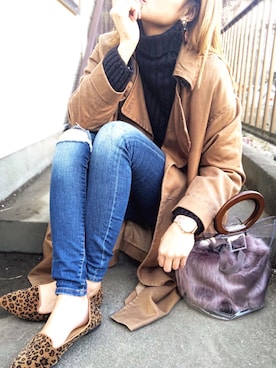 nyaobuさん（レディース・164cm）の冬コーディネート