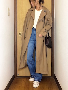 「@ChouChou（アットシュシュ）のアイテム」を使った、nyaobuさん（レディース・164cm）の春コーディネート