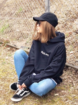 「SAGLiFE（サグライフ）のアイテム」を使った、nyaobuさん（レディース・164cm）の春コーディネート