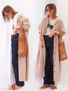 nyaobuさん（レディース・164cm）の夏コーディネート