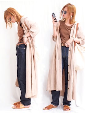 nyaobuさん（レディース・164cm）の夏コーディネート