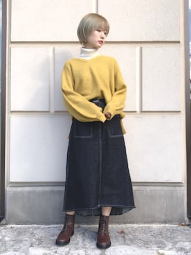 さいとうはるかさん（レディース・163cm）の冬コーディネート