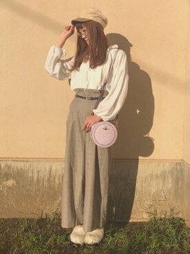 「ehka sopo（エヘカソポ）のアイテム」を使った、ｓａｙａさん（レディース・164cm）の秋コーディネート