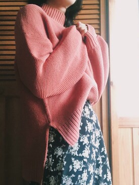 「antic rag（アンティックラグ）のアイテム」を使った、しろさん（レディース・163cm）の秋コーディネート