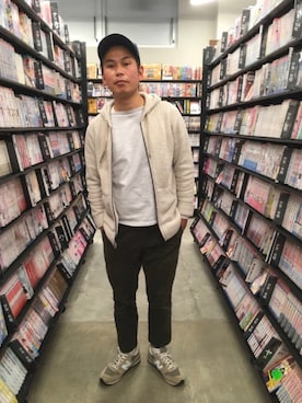 だか村さん（メンズ・169cm）の冬コーディネート