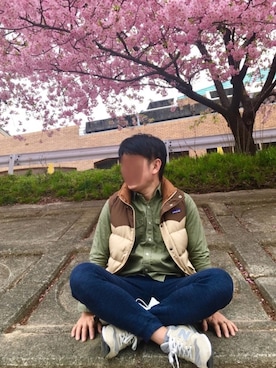 だか村さん（メンズ・169cm）の春コーディネート