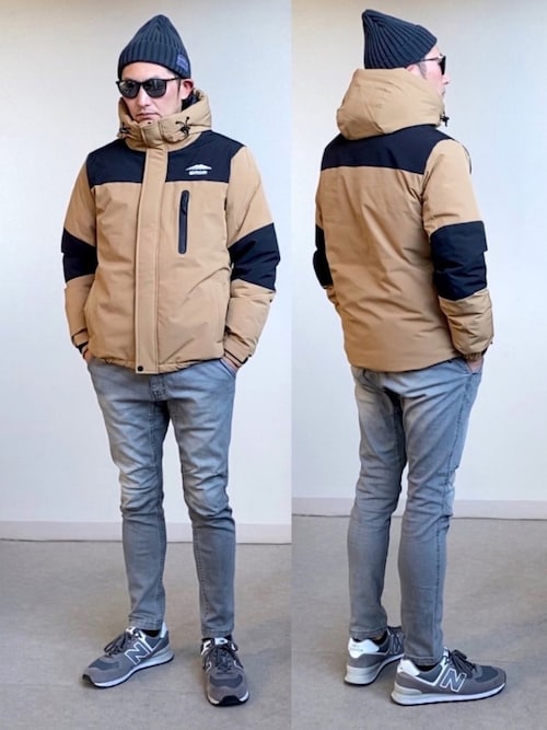 Outdoor Products アウトドアプロダクツ のダウンジャケット コートを使ったメンズ人気ファッションコーディネート Sciaky