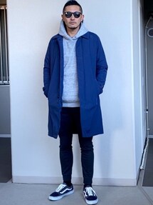 【新品未使用】ナノユニバース×河田ダウン/ハイブリッドダウンステンカラーコート Amazon | [ナノ・ユニバース] ハイブリッドステンカラーコート