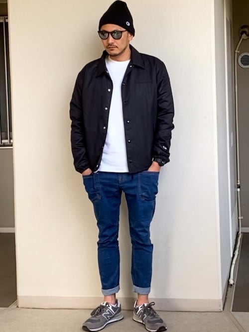 Kさん Championのニットキャップ ビーニーを使ったコーディネート Wear