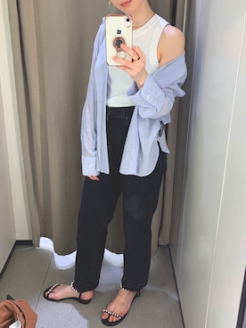 km1994さん（レディース・156cm）の夏コーディネート