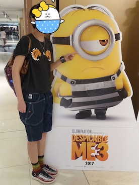 「CHUMS（チャムス）のアイテム（パンツ）」を使った、nikitaさん（レディース・162cm）の夏コーディネート