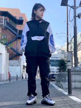 「rhdmx」｜リーボックさん（レディース・156cm）の冬コーディネート