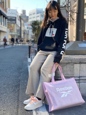 リーボックさん（レディース・158cm）の冬コーディネート