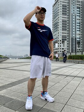 リーボックさん(メンズ・171cm)の夏コーディネート
