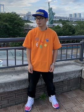 「お台場」｜リーボックさん（メンズ・171cm）の夏コーディネート