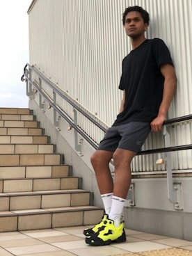 「rtyama」｜リーボックさん（メンズ・180cm）の夏コーディネート