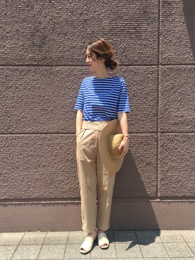 Kanakoさん（レディース・163cm）の夏コーディネート